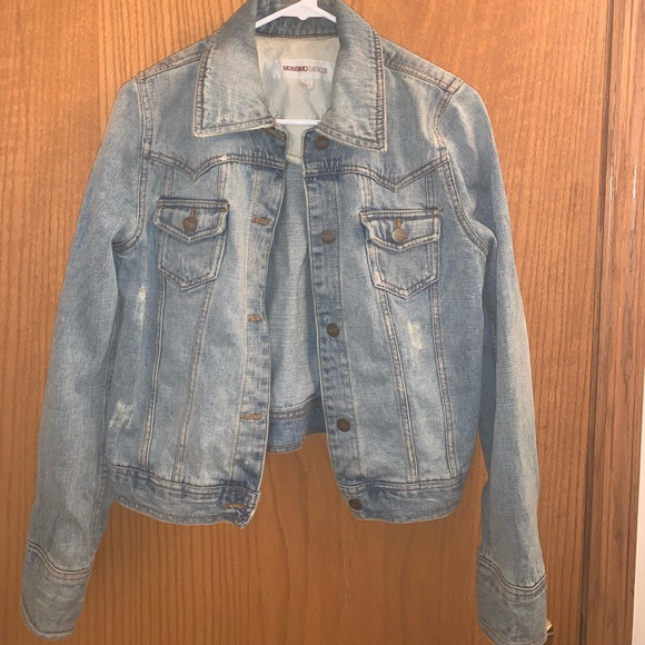 Mossimo Distressed Denim Jacket - Picture 2 of 12